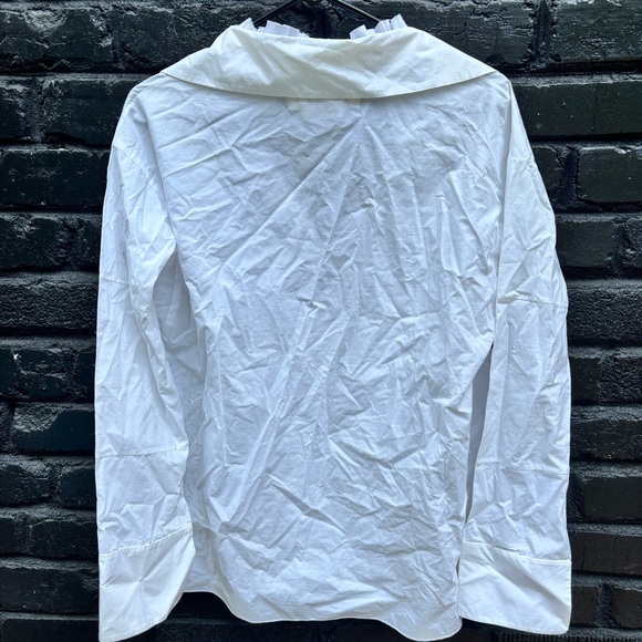 Marni Crisp White Ruffle Collar Shirt - Picture 5 of 5